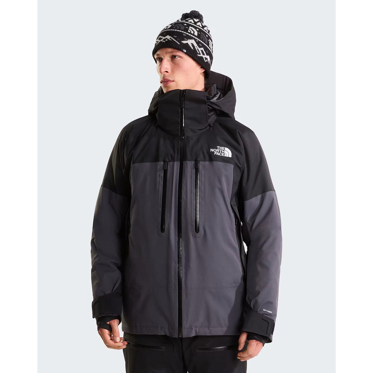 The North Face Men's Chakal Jacket-Anthracite Grey/TNF Black-Killington Sports