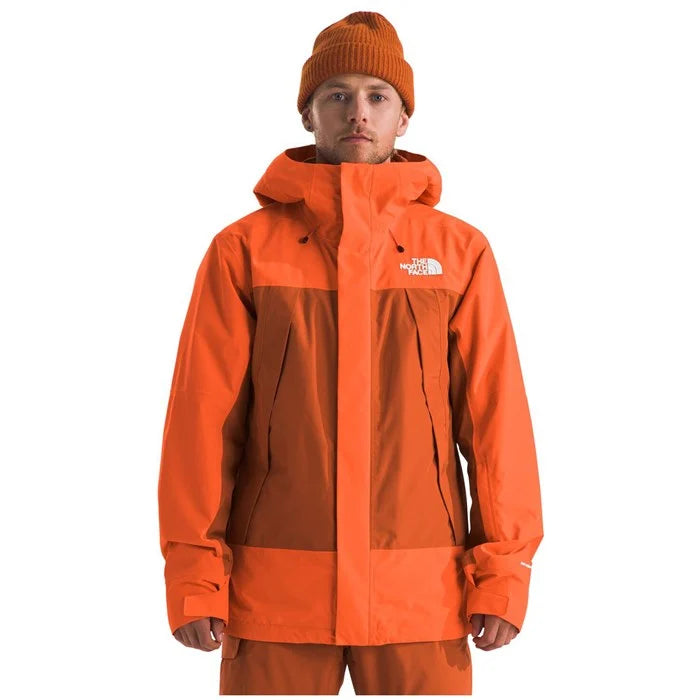 The North Face Men's Clement Triclimate® Jacket-TNF Orange/Earthen Copper-Killington Sports