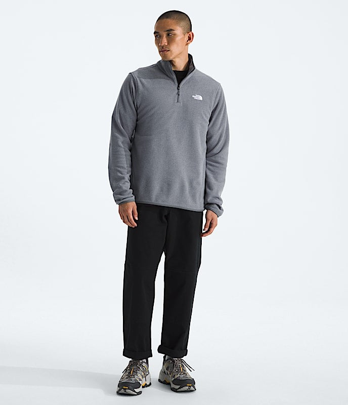 The North Face Men's Glacier Fleece 1/4 Zip Jacket-Killington Sports