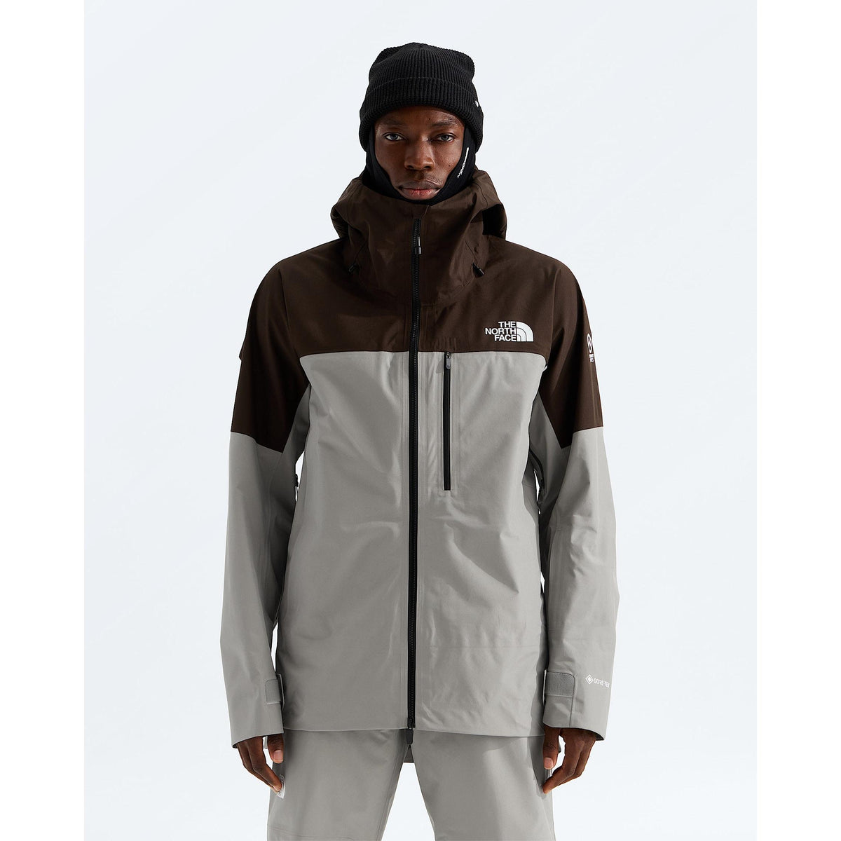 The North Face Men's Summit Eastwall GTX Jacket-Dark Chestnut/Stone Slab-Killington Sports