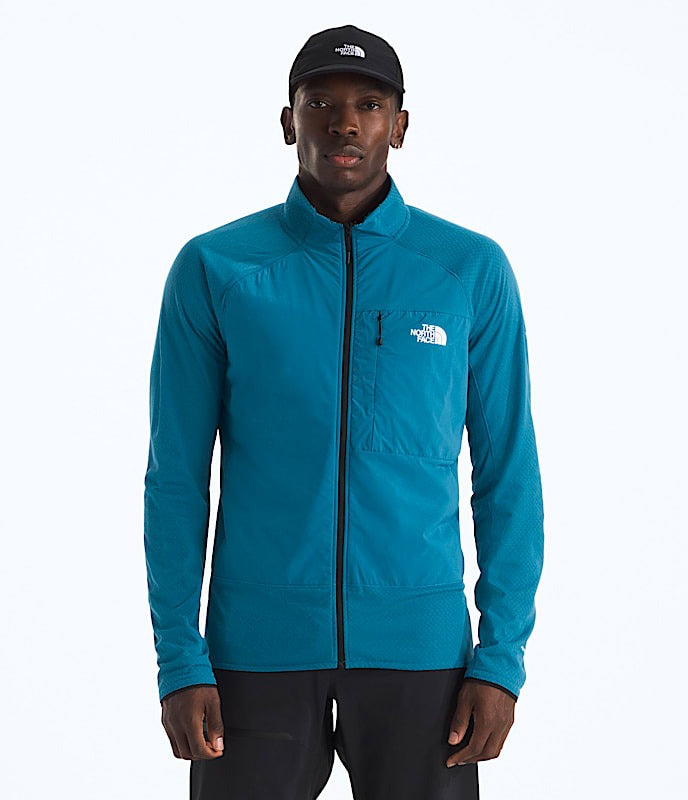 The North Face Men's Summit Futurefleece Hybrid Jacket-Dusk Blue-Killington Sports