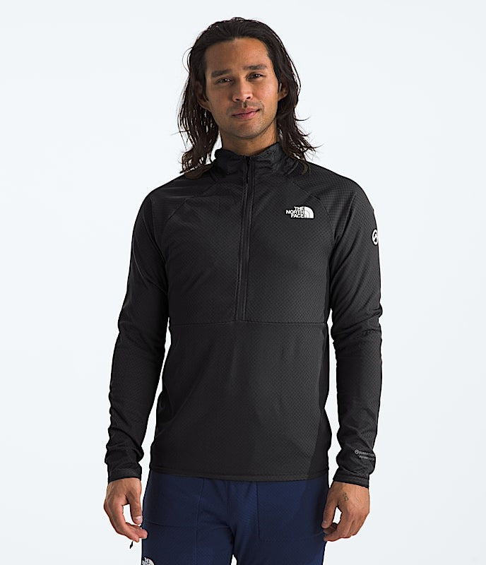 The North Face Men's Summit Futurefleece LT 1/2 Zip-TNF Black-NPF-Killington Sports