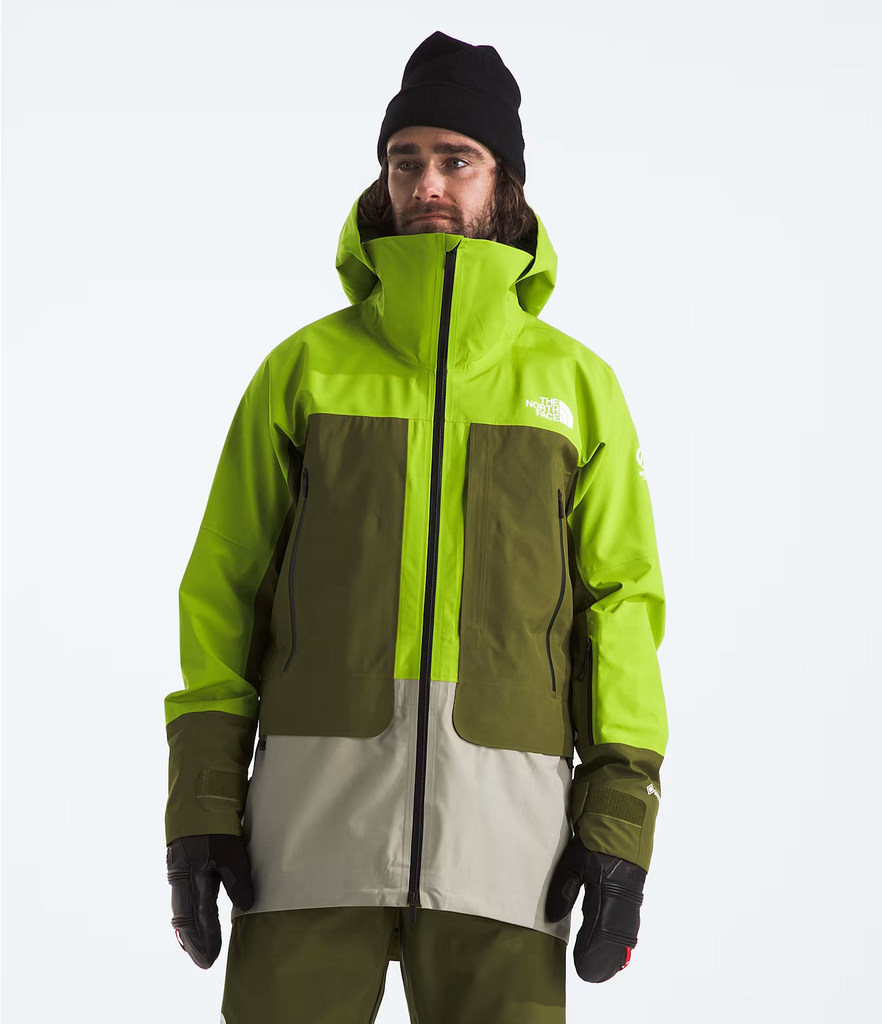 The North Face Men's Summit Verbier GTX Jacket-Meadow Grass/Forest Olive/Clay Grey-Killington Sports