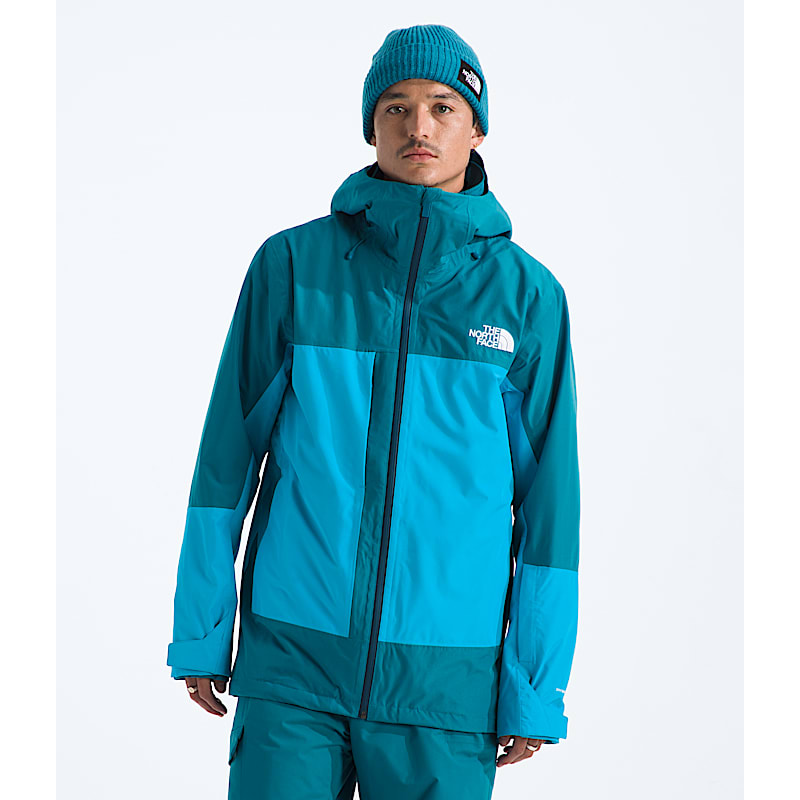 The North Face Men's Thermoball Snow Triclimate Jacket-Meridian Blue/Dusk Blue-Killington Sports