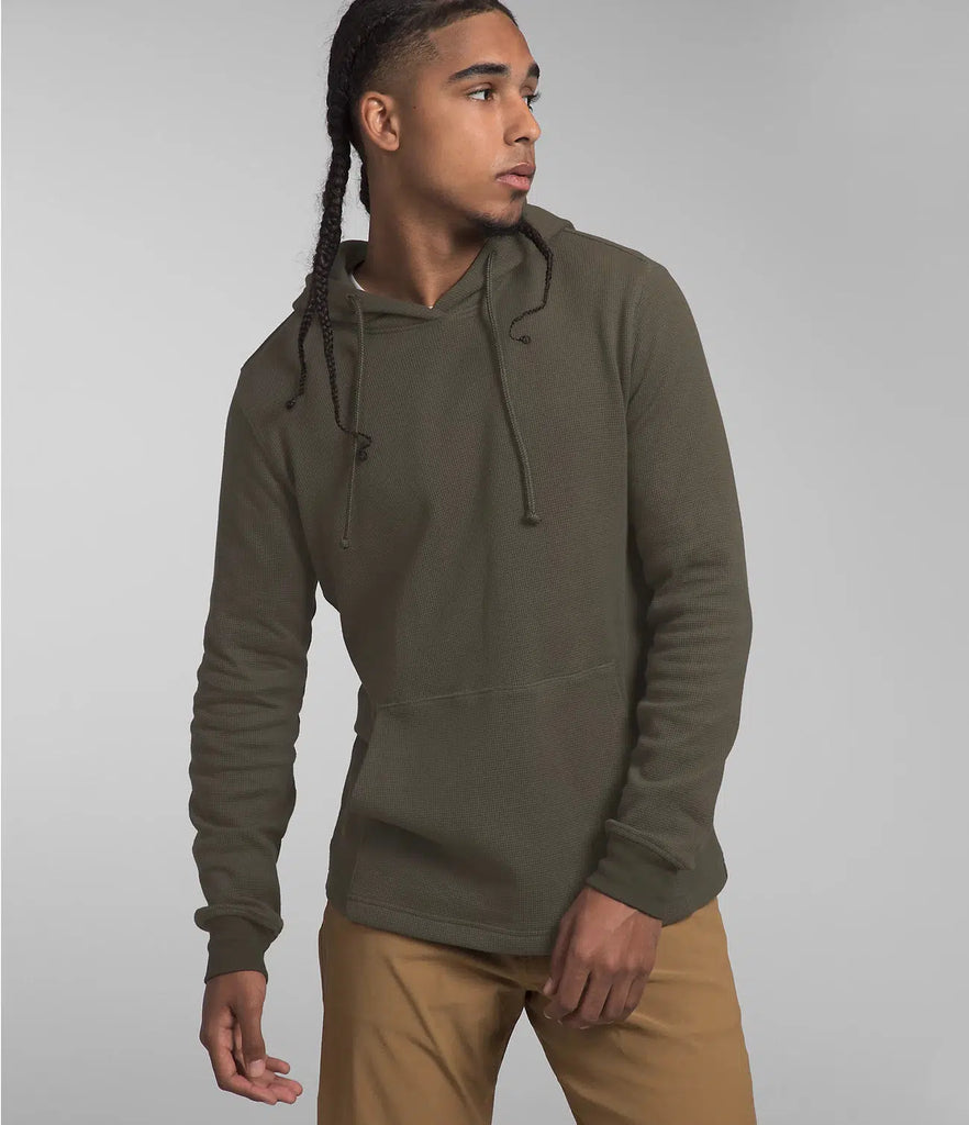 The North Face Men's Waffle Hoodie-New Taupe Green-Killington Sports