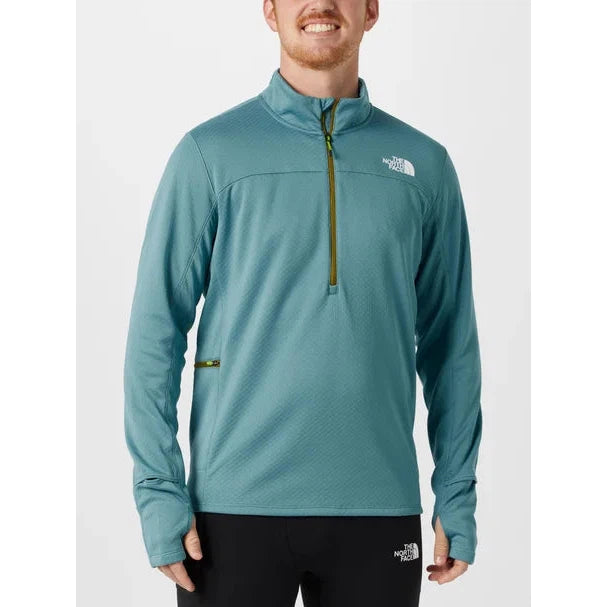 The North Face Men's Winter Warm Pro 1/4 Zip-Algae Blue-Killington Sports