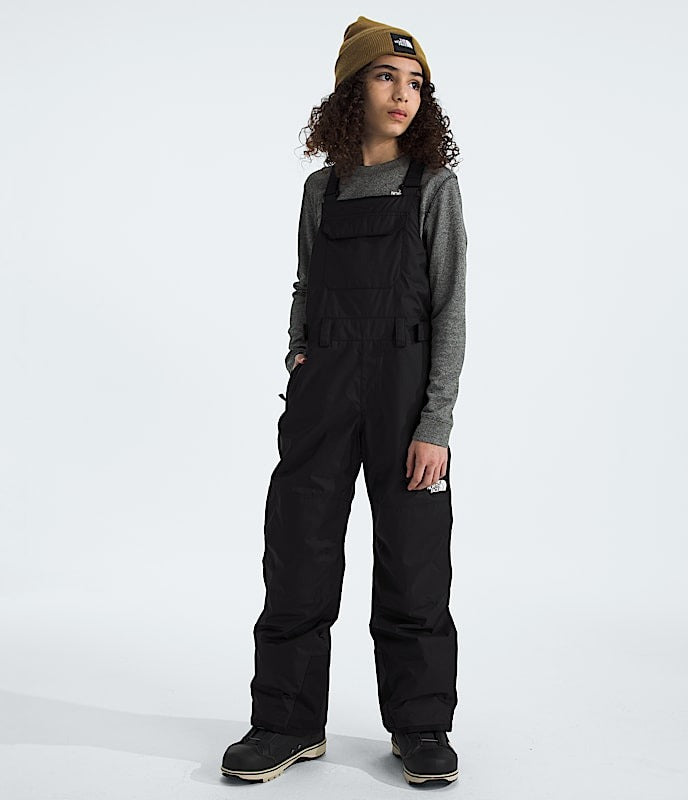 The North Face Teen Freedom Insulated Bib-TNF Black-Killington Sports