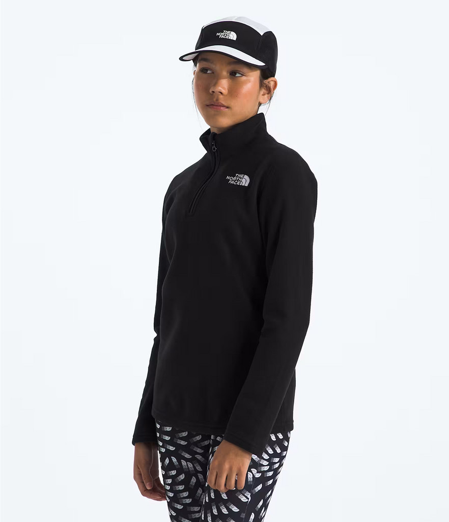 The North Face Teen Glacier 1/4 Zip Pullover-Killington Sports