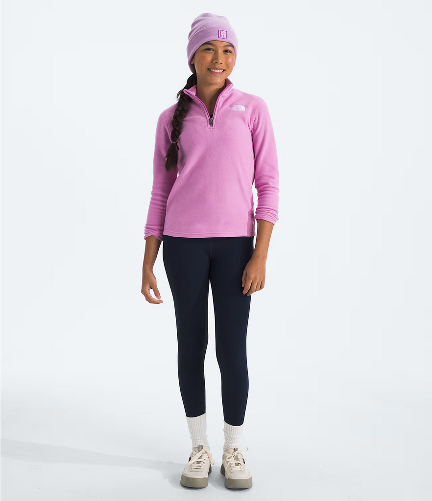 The North Face Teen Glacier 1/4 Zip Pullover-Killington Sports