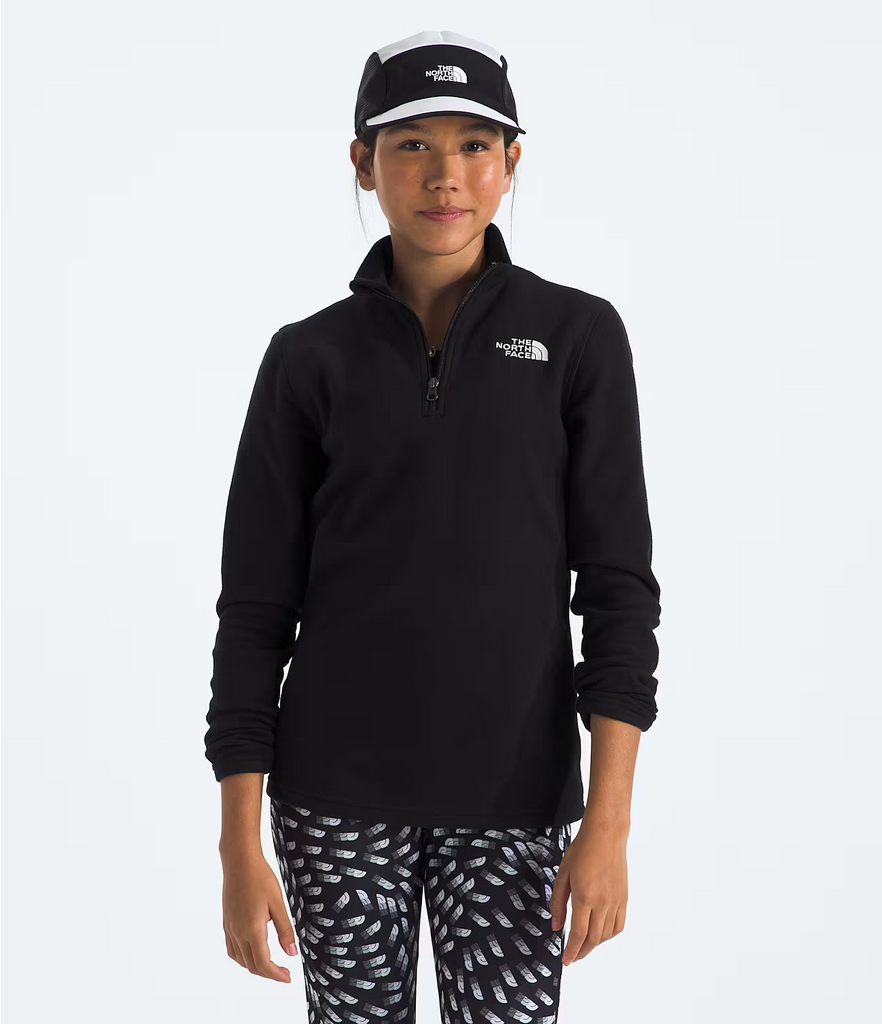 The North Face Teen Glacier 1/4 Zip Pullover-Killington Sports