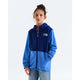 The North Face Teen Glacier Full Zip Hoodie-Bold Blue/Active Blue-Killington Sports