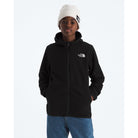 The North Face Teen Glacier Full Zip Hoodie-TNF Black-Killington Sports
