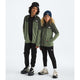 The North Face Teen Hike Midlayer Full Zip-Bark Mist/New Taupe Green-Killington Sports
