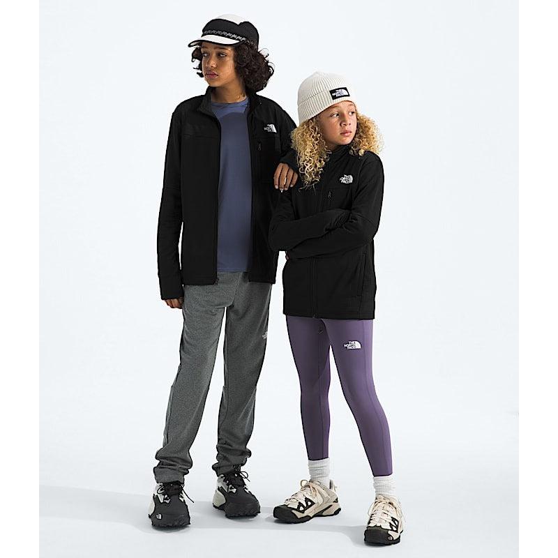 The North Face Teen Hike Midlayer Full Zip-TNF Black-Killington Sports