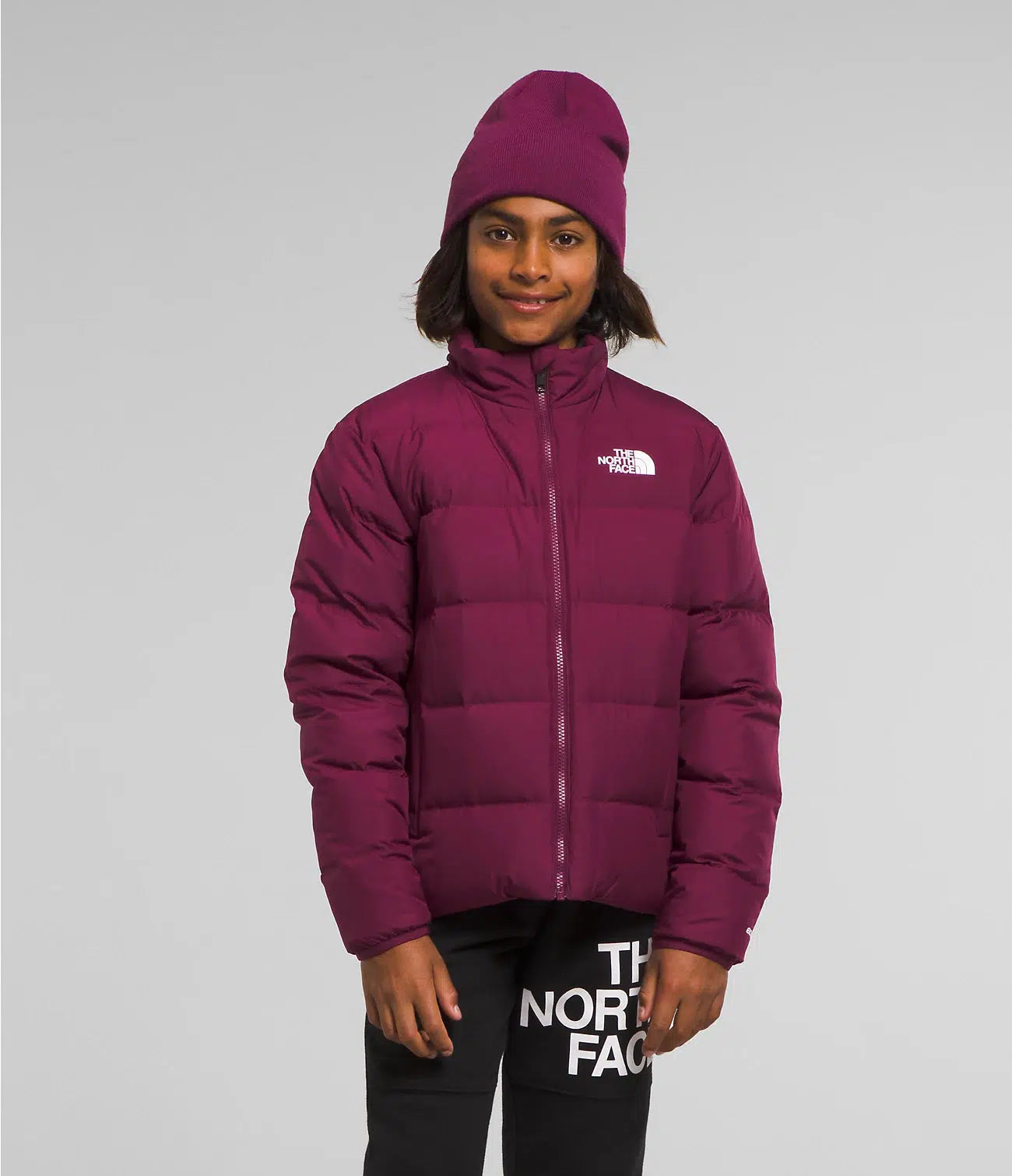 North face 2024 reversible down jacket