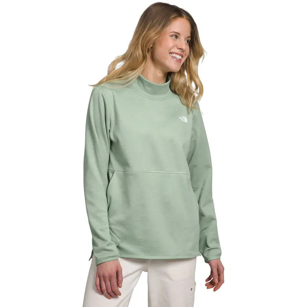 The North Face Women's Canyonlands Pullover Tunic-Misty Sage Heather-Killington Sports
