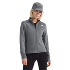 The North Face Women's Cedar Trail Grid Fleece Jacket-Smoked Peal-Killington Sports