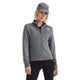 The North Face Women's Cedar Trail Grid Fleece Jacket-Smoked Peal-Killington Sports