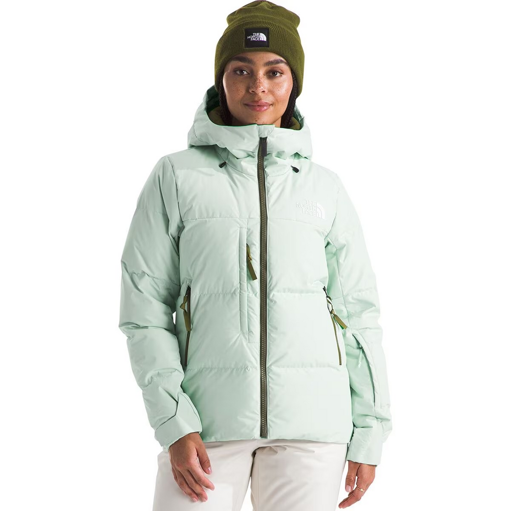 The North Face Women's Corefire Down WINDSTOPPER® Jacket-Pale Green-Killington Sports