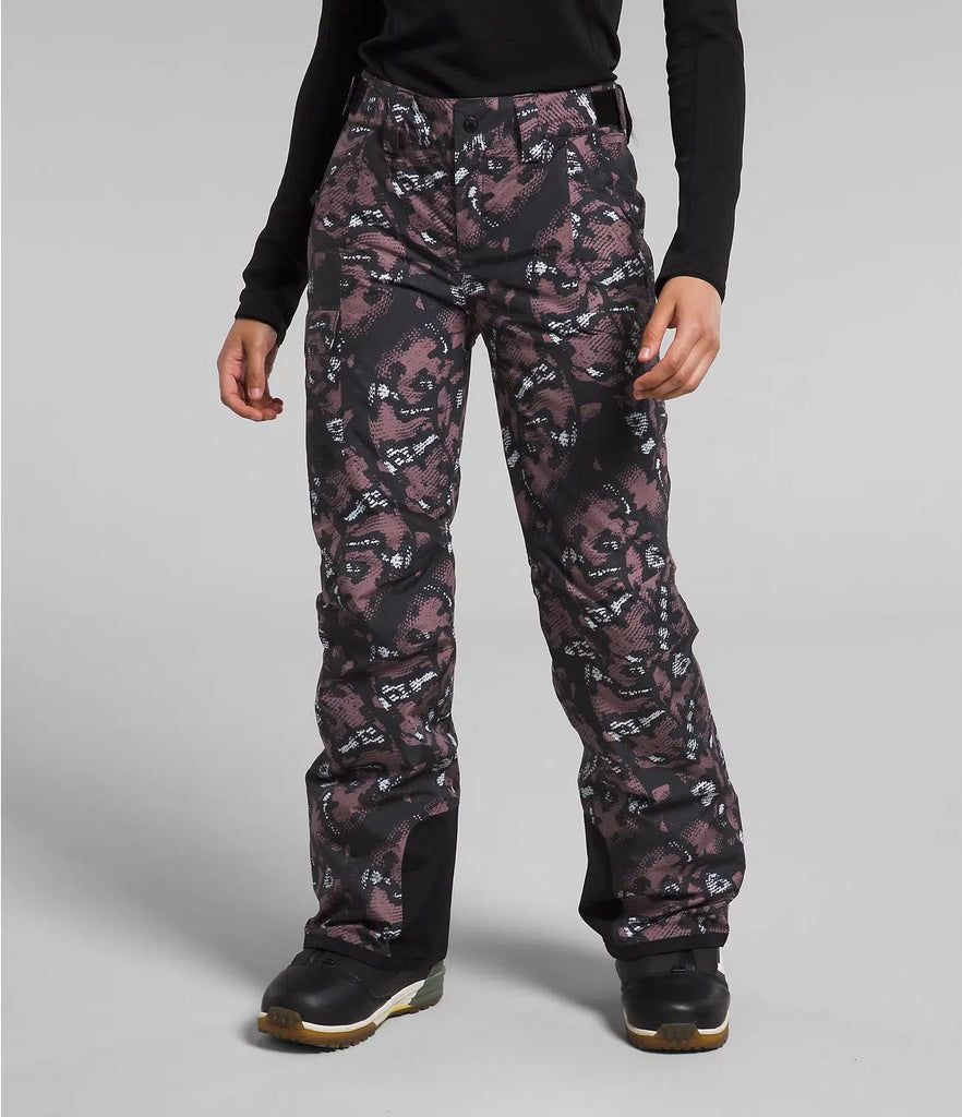 The North Face Women's Freddom Insulated Pant-Fawn Grey Snake Charmer Print-Killington Sports