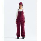 The North Face Women's Freedom Insulated Bib-Burgundy Crush-Killington Sports