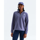 The North Face Women's Glacier Fleece ¼ Zip Jacket-Grounded Plum-Killington Sports