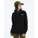 The North Face Women's Glacier Fleece ¼ Zip Jacket-TNF Black-Killington Sports