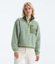 The North Face Women's Killington Yumiori Off Peak 1/2 Zip Jacket-Slate Moss/Bark Mist-Killington Sports