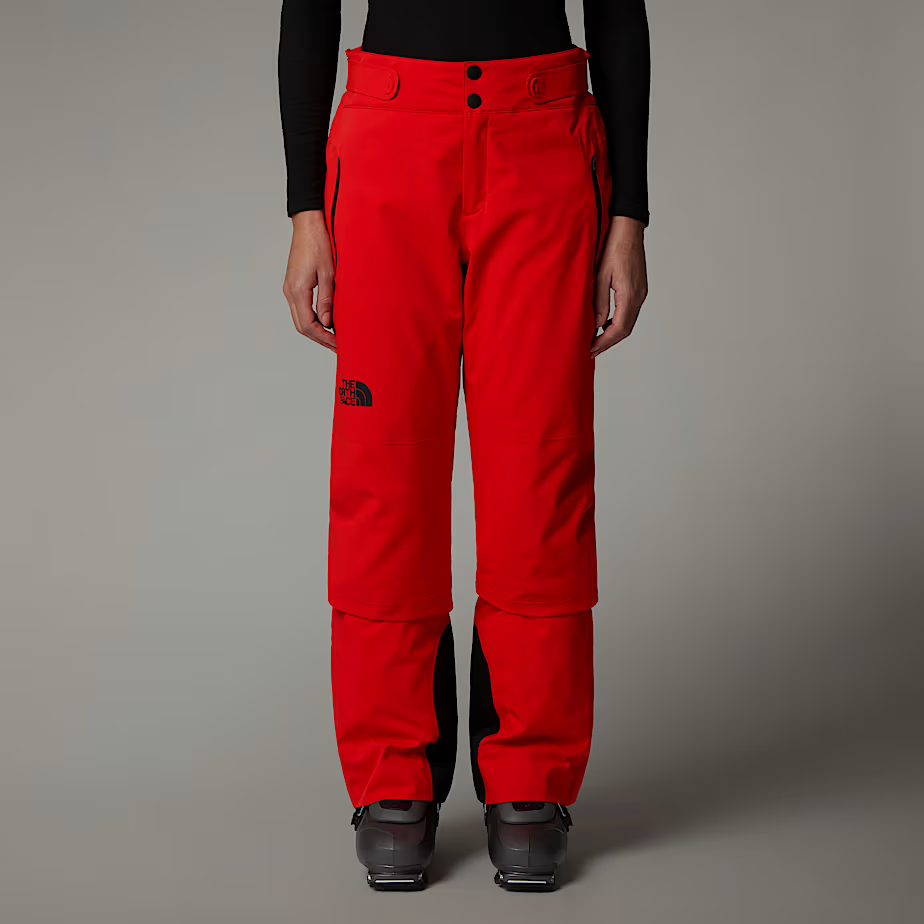 Red north face ski pants sales