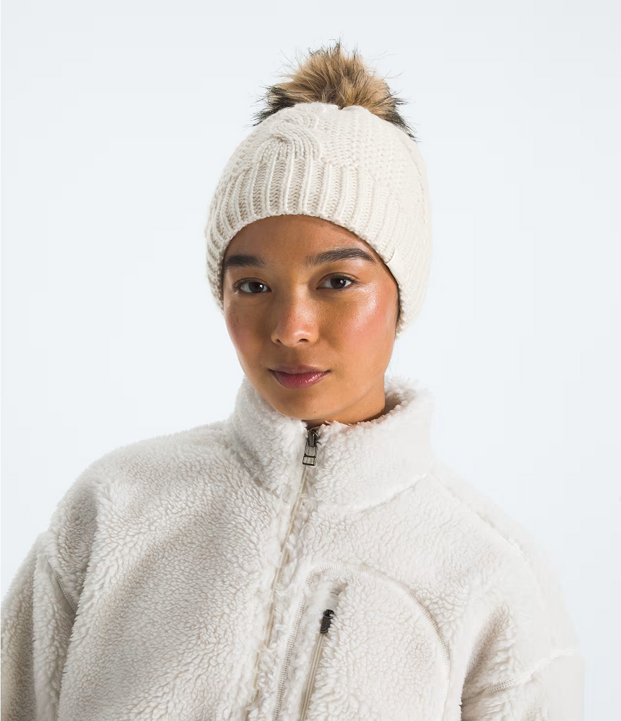 The North Face Women's Oh Mega Fur Pom Lined Beanie-Killington Sports