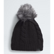 The North Face Women's Oh Mega Fur Pom Lined Beanie-TNF Black-Killington Sports
