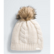The North Face Women's Oh Mega Fur Pom Lined Beanie-White Dune-Killington Sports
