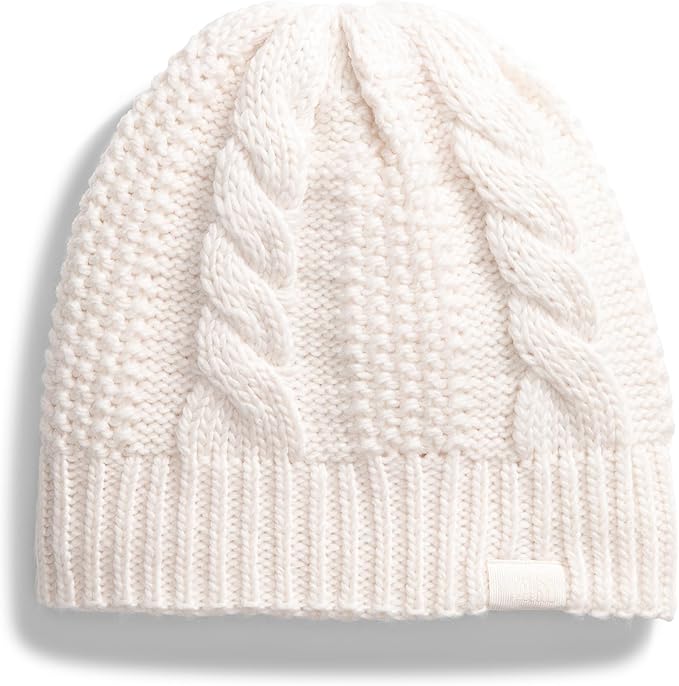 The North Face Women's Oh Mega Lined Beanie-White Dune-Killington Sports