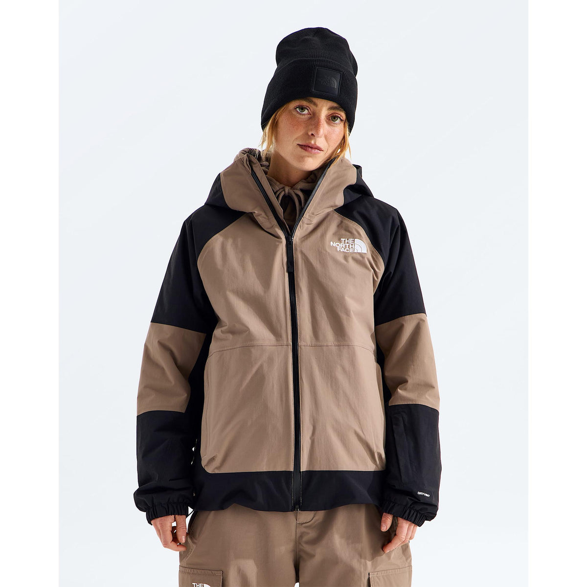 The North Face Women's Slaydee Insulated Jacket-Garnet/TNF Black-Killington Sports