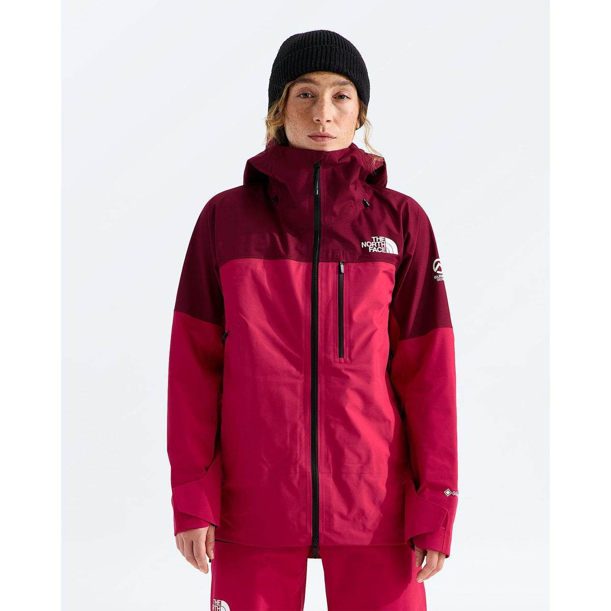 The North Face Women's Summit Eastwall GTX Jacket-Lali Guran/Burgundy Crush-Killington Sports