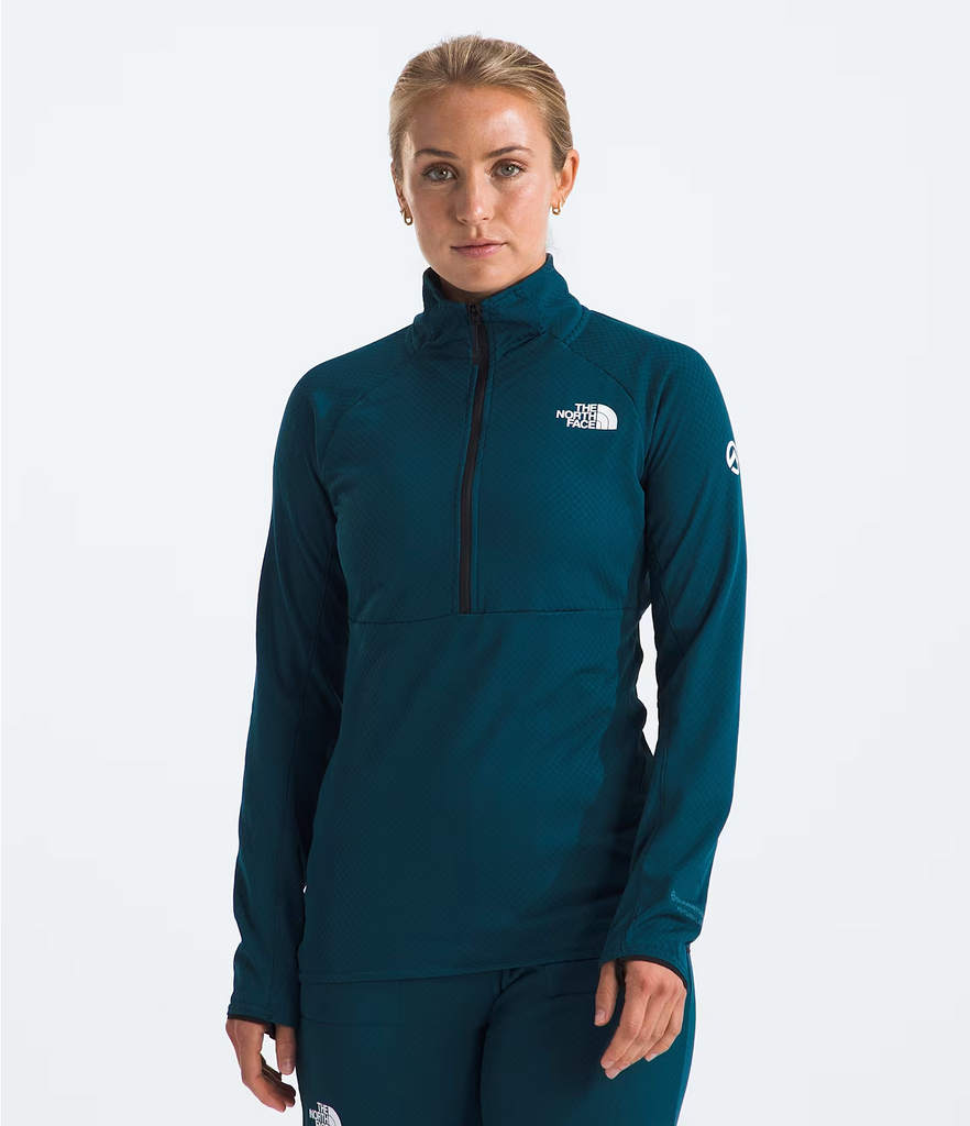 The North Face Women's Summit FUTUREFLEECE™ LT ½ Zip-Midnight Petrol-Killington Sports