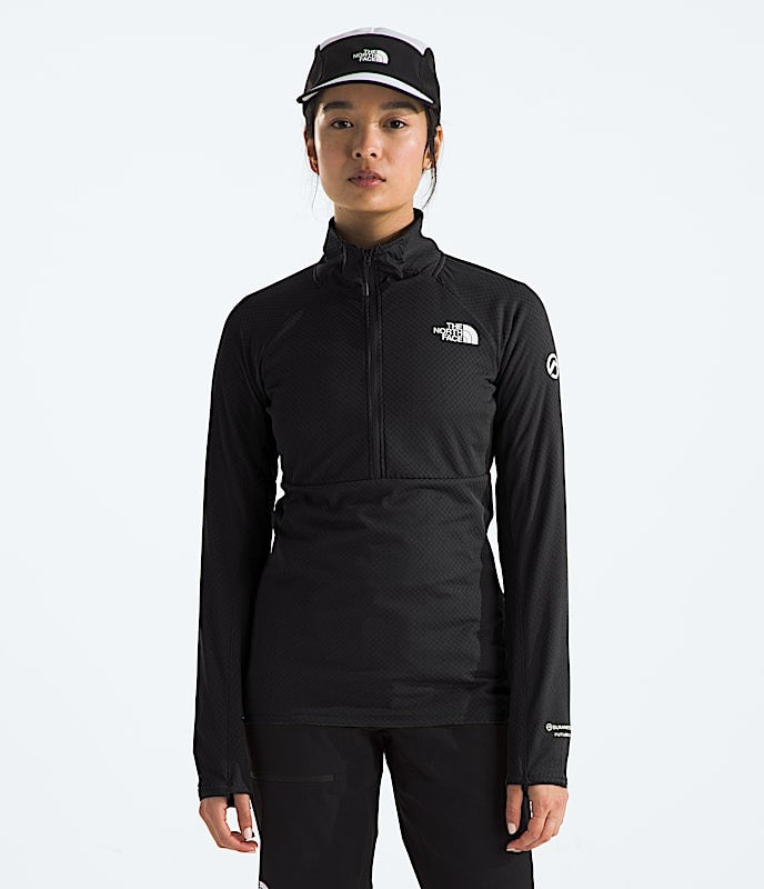 The North Face Women's Summit Futurefleece LT 1/2 Zip-TNF Black-NPF-Killington Sports
