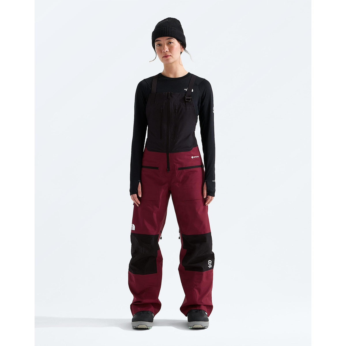 The North Face Women's Summit Verbier GTX Bib-Burgundy Crush/TNF Black-Killington Sports