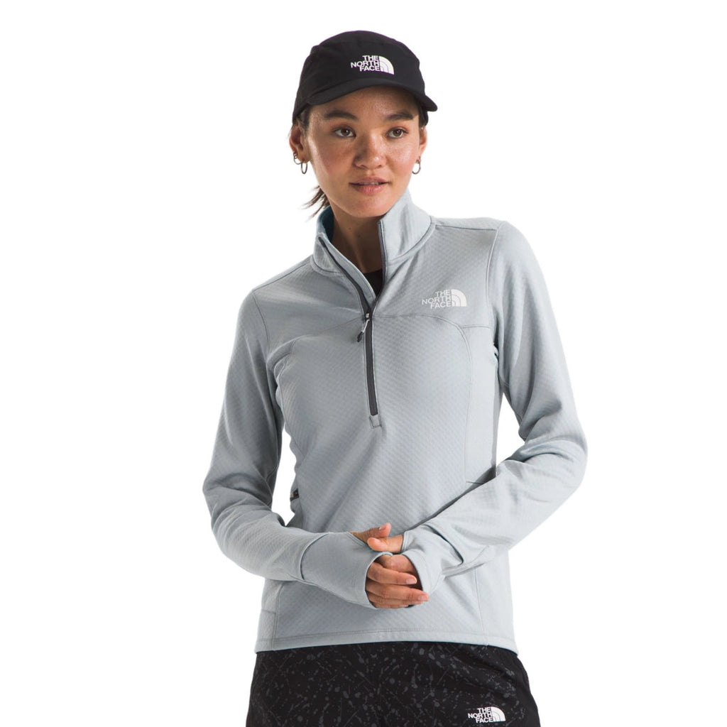 The North Face Women's Winter Warm Pro 1/4 Zip-High Rise Grey-Killington Sports