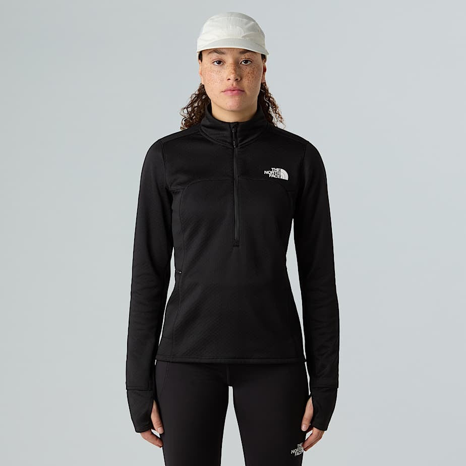 The North Face Women's Winter Warm Pro 1/4 Zip-TNF Black-Killington Sports