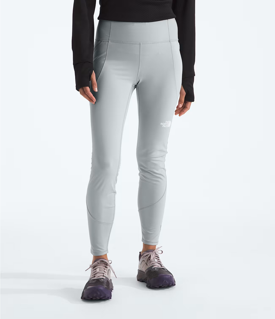 The North Face Women's Winter Warm Pro Tight-High Rise Grey-Killington Sports