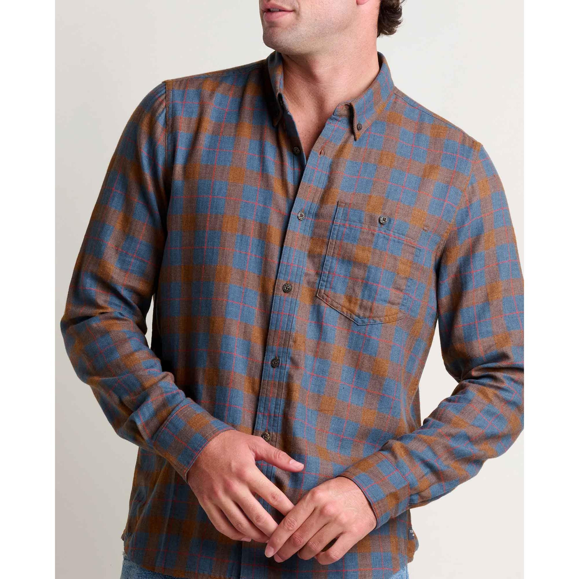 Toad & Co Men's Airsmyth Long Sleeve Shirt-Killington Sports