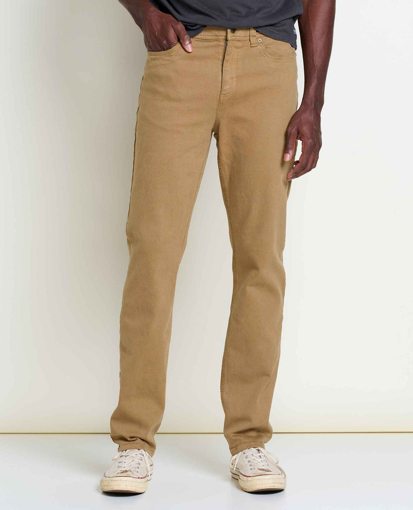 Toad & Co Men's Balsam 5 Pocket Lean Pant-Honey Brown-Killington Sports