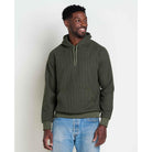 Toad & Co Men's Bitterroot Long Sleeve Hoodie-Olive-Killington Sports