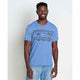 Toad & Co Men's Boundless Jersey Short Sleeve Crew-Kyanite-Killington Sports