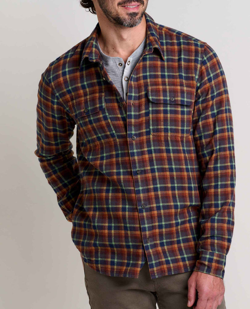 Toad & Co Men's Creekwater Flannel Long Sleeve Shirt-Killington Sports