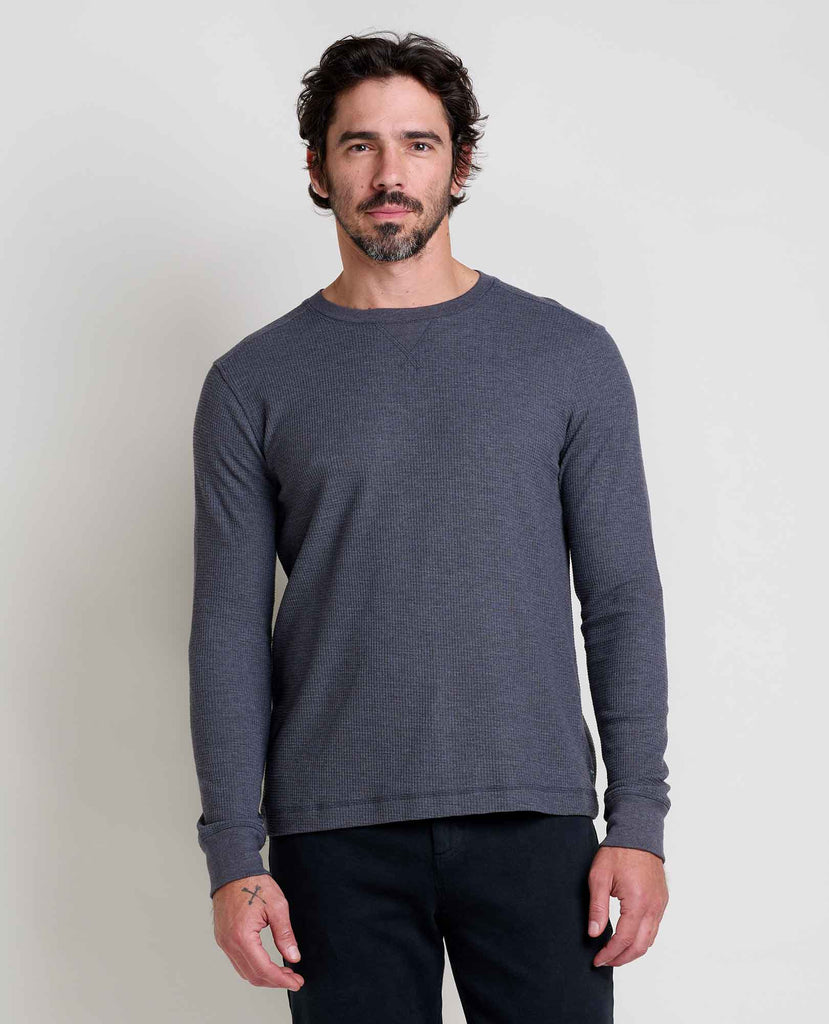 Toad & Co Men's Framer II Long Sleeve Crew-Soot-Killington Sports