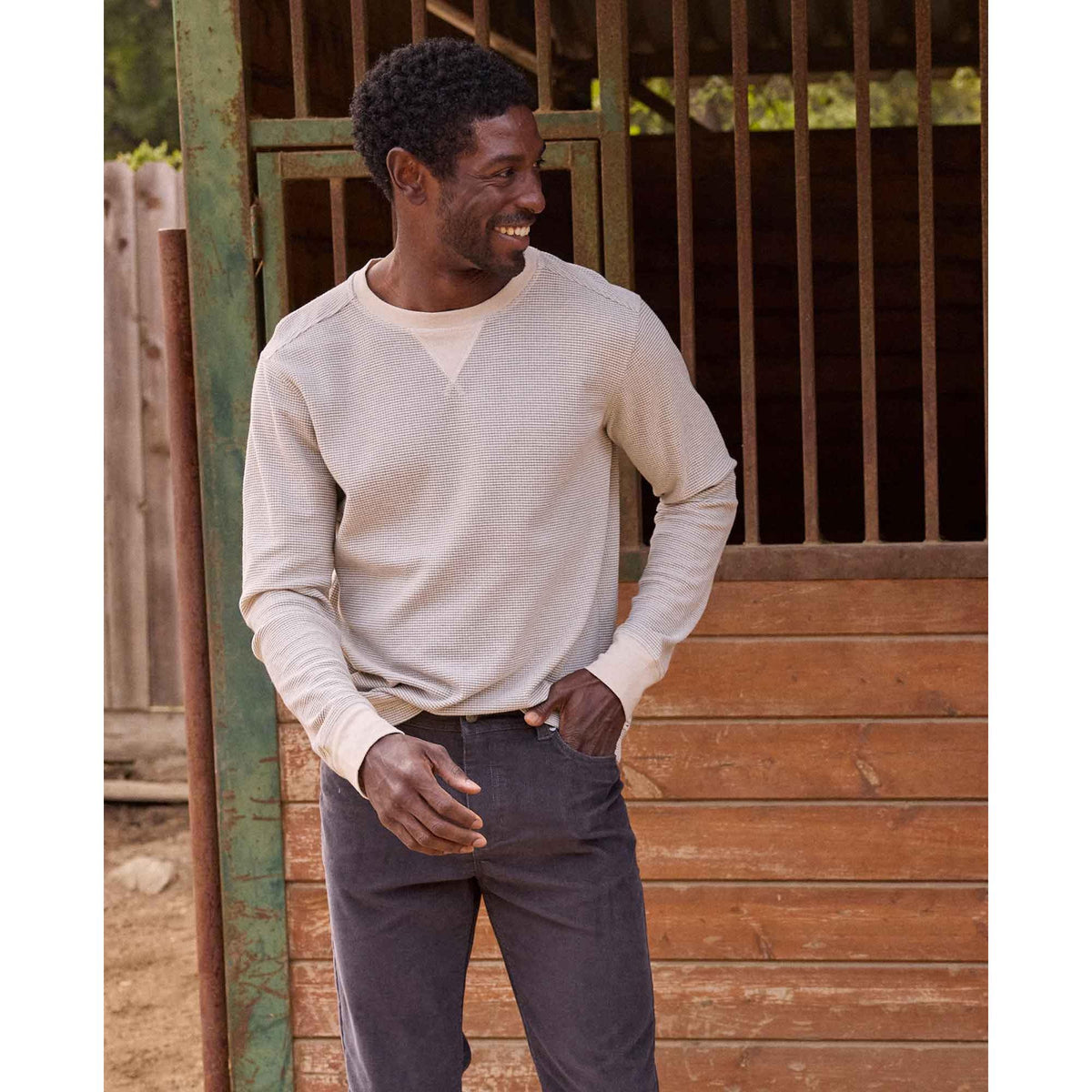 Toad & Co Men's Framer Longsleeve Crew-Killington Sports