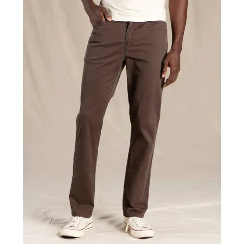 Toad & Co Men's Mission Ridge 5 Pocket Lean Pant-Barnwood Vintage Wash-Killington Sports