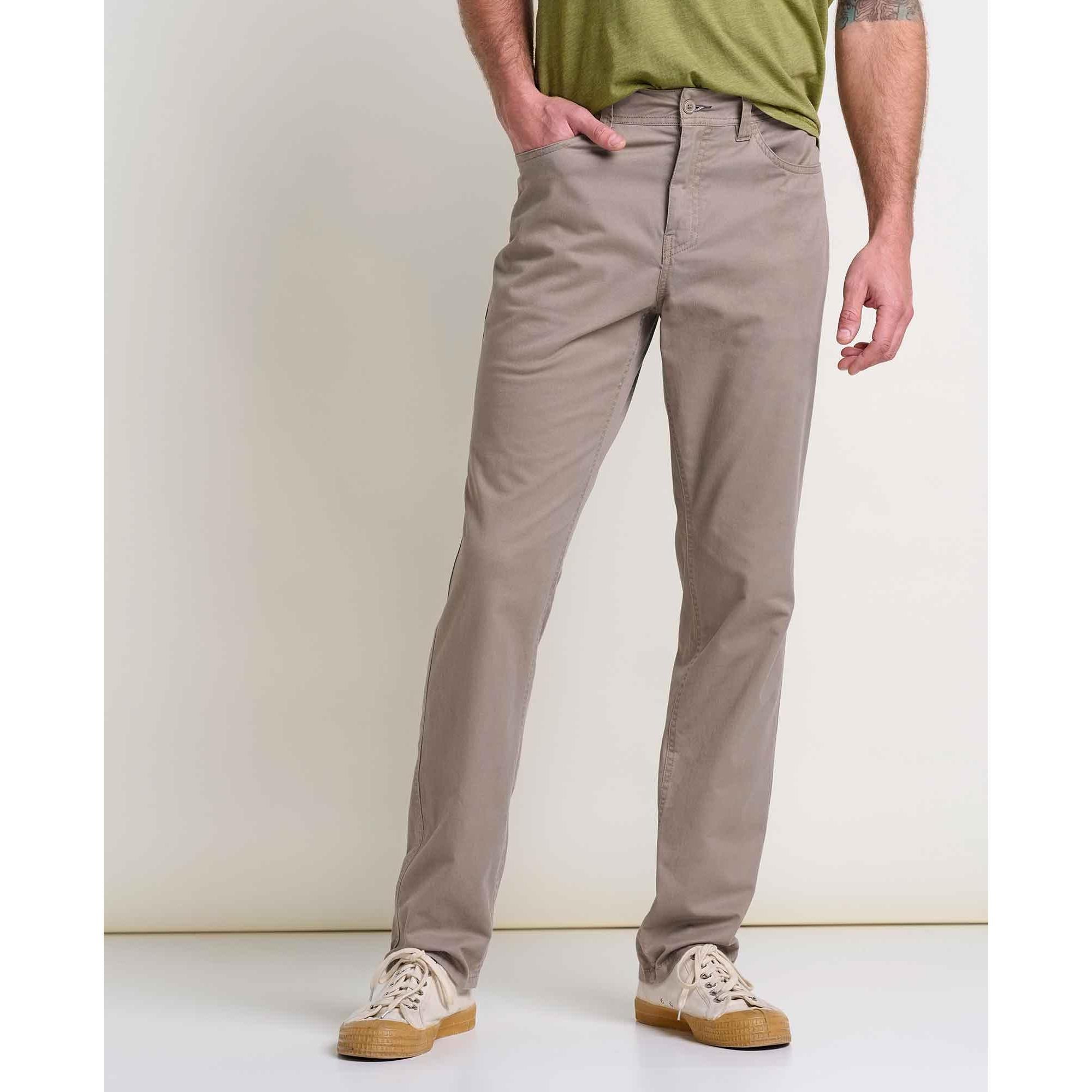 Toad & Co Men's Mission Ridge 5 Pocket Lean Pant-Dark Chino-Killington Sports